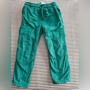 Boys Boden Green fleece lined Pants